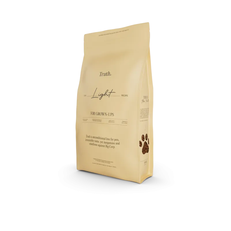 Croquettes chien TRUTH LIGHT ESSENTIAL FOODS 10KG Croquettes chien TRUTH LIGHT ESSENTIAL FOODS 10KG
