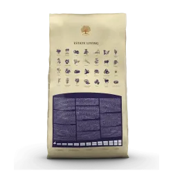 Estate Living 10 kg – Croquettes sans céréales agneau et gibier