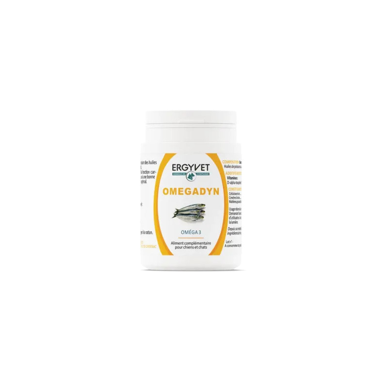 Ergyvet Omegadyn 60 pots Ergyvet Omegadyn 60 pots
