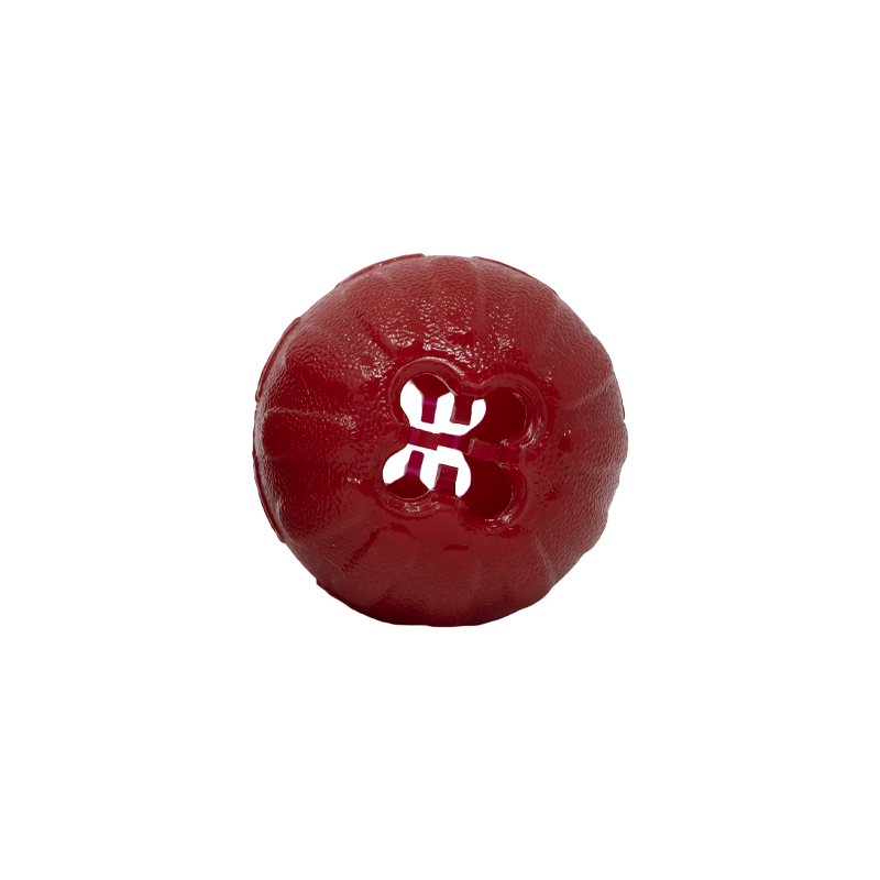 Balle distributrice de friandises parfum bacon – Jouet occupation chien résistant