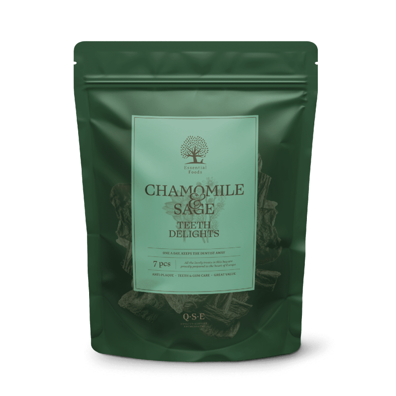 ESSENTIAL CHAMOMILE AND SAGE TEETH DELIGHTS