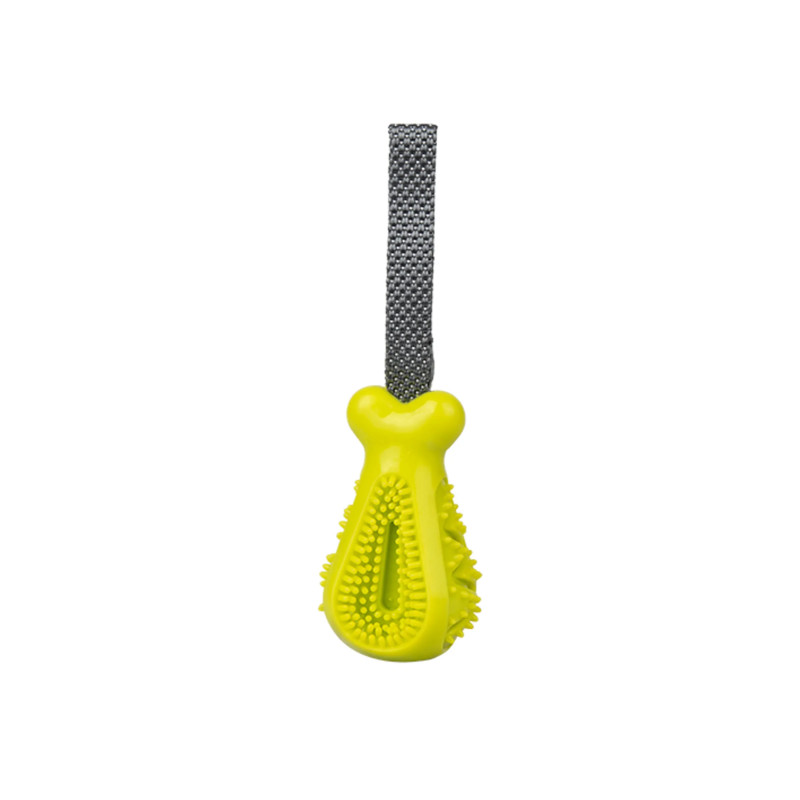 Jouet chien TPR Dental Snack Toy vert 23cm