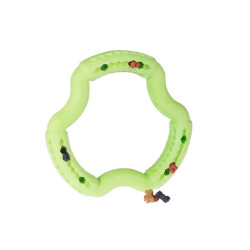 Jouet pour chien anneau Green Apple en TPR 21cm