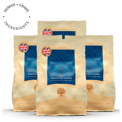 Lot de 4 x 2.5 Kg Nautical Living – Recette Ultra-Premium British Heritage au poisson