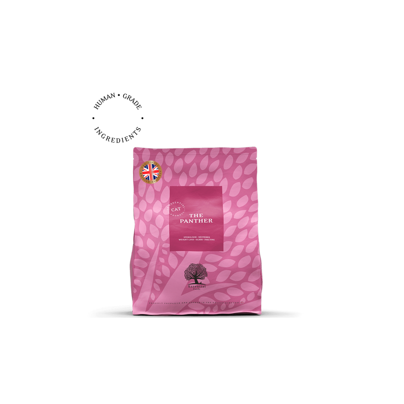THE PANTHER – Recette chats adultes Ultra-Premium British Heritage multi protéines