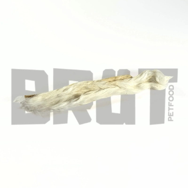 Peau de lapin avec poils friandise pour chien 100% naturelle