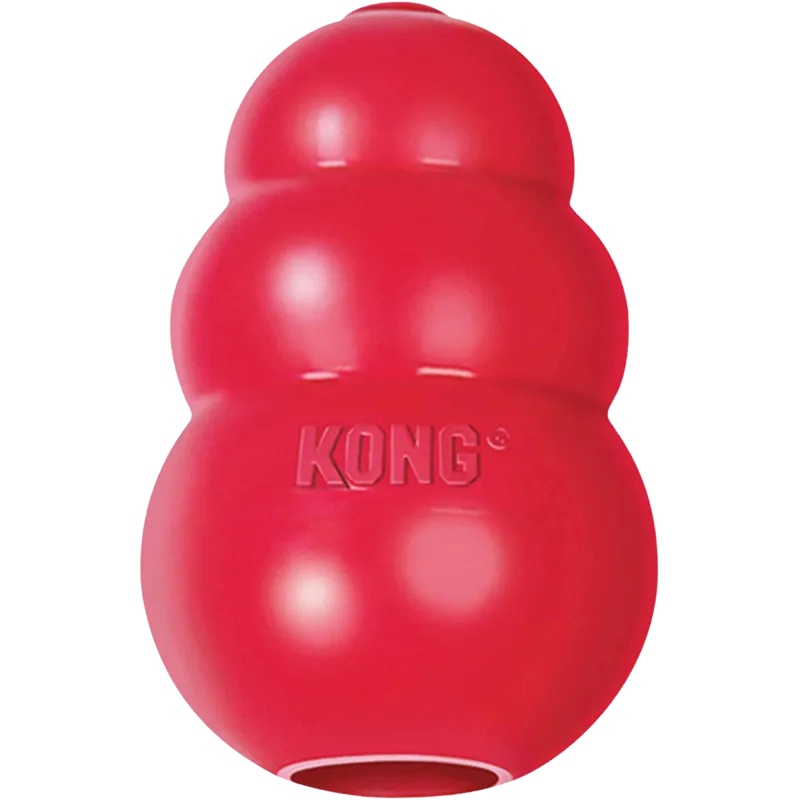 KONG Classic Rouge – Jouet interactif pour chien