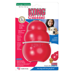 KONG Classic Rouge XL – Jouet interactif pour chien grande taille