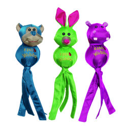 KONG Wubba Ballistic Friend – Jouet résistant à lancer pour chien
