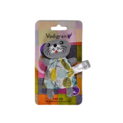 Jouet chat Flory phoque avec de l'herbe à chat