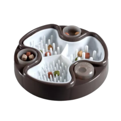 Mangeoire éducative Brain 24 cm – Gamelle anti-glouton chien et chat