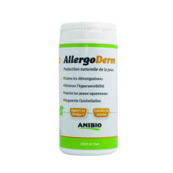 Complément alimentaire anti-allergie pour chien et chat  ANIBIO  ALLERGODERM