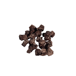 Cubes de poumons de bœuf BRÜT : friandises naturelles délicieuses pour chiens