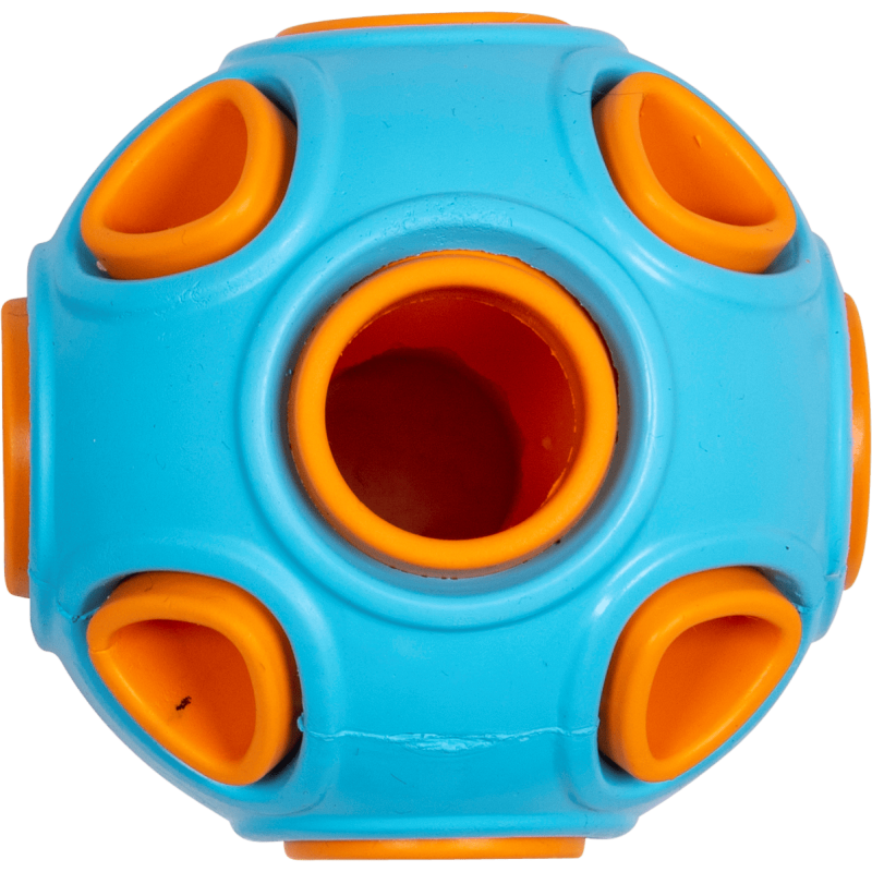 Balle à Friandises pour Chien de 7,5 cm | Jouet Interactif en Caoutchouc