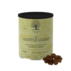THE GENTLE GIANT – Friandises naturelles au saumon pour chats | ESSENTIAL FOODS