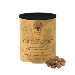 THE GOLDEN GHOST – Friandises croustillantes à la dinde pour chats | ESSENTIAL FOODS