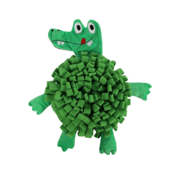 TAPIS À RENIFLER NJAMMIE CROCODILE VERT 36x38x2,5CM