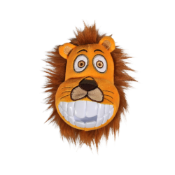 Peluche Thoots Lion 16 cm Vadigran – Jouet porte-friandises pour chien orange