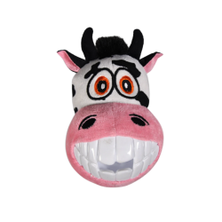 Jouet chien peluche Thoots vache 16cm