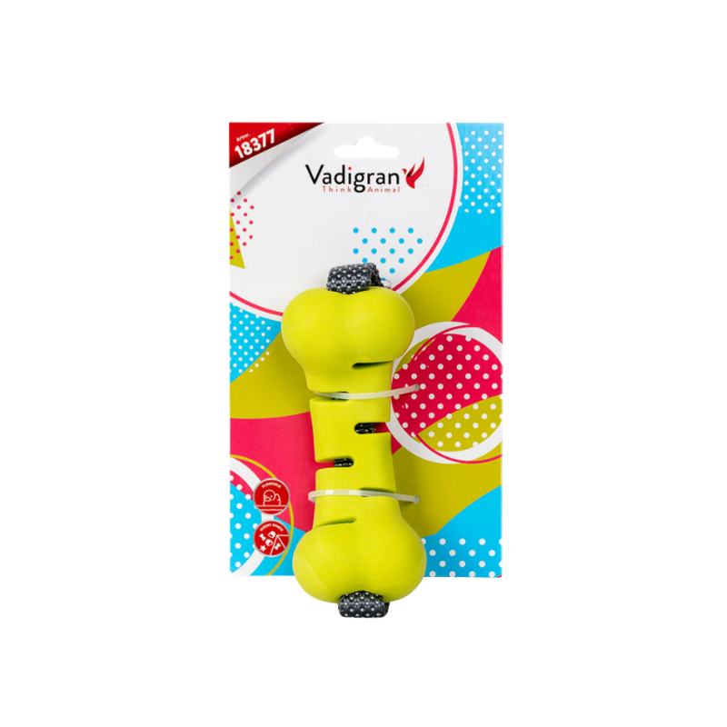 Jouet chien TPR Fetch Snack Toy vert 36cm