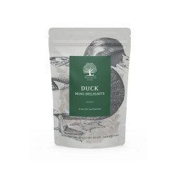 Friandises Chien Canard DUCK MINI DELIGHTS 100g – ESSENTIAL FOODS