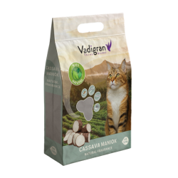 Litière Chat Cassava Premium 3,3kg - Vadigran