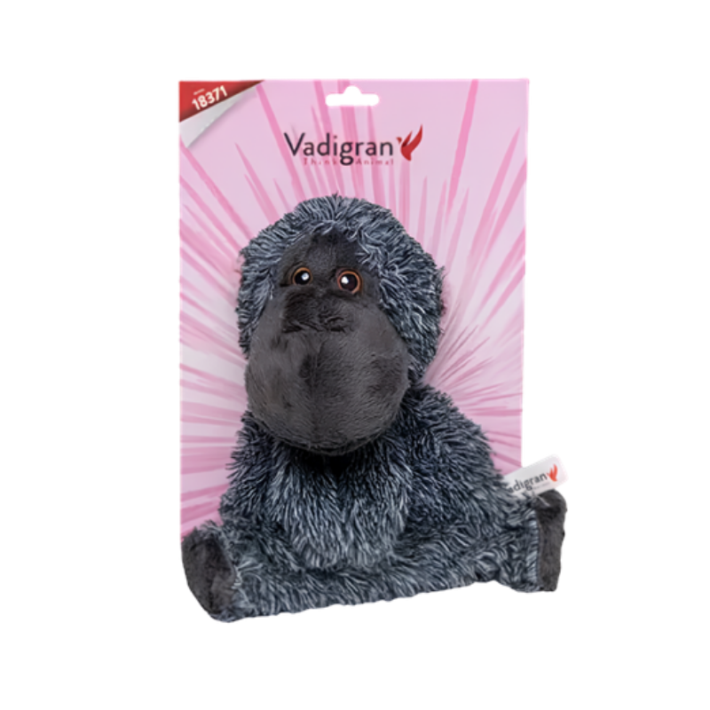 Peluche Crinkie Gorille 26 cm pour chien | Vadigran